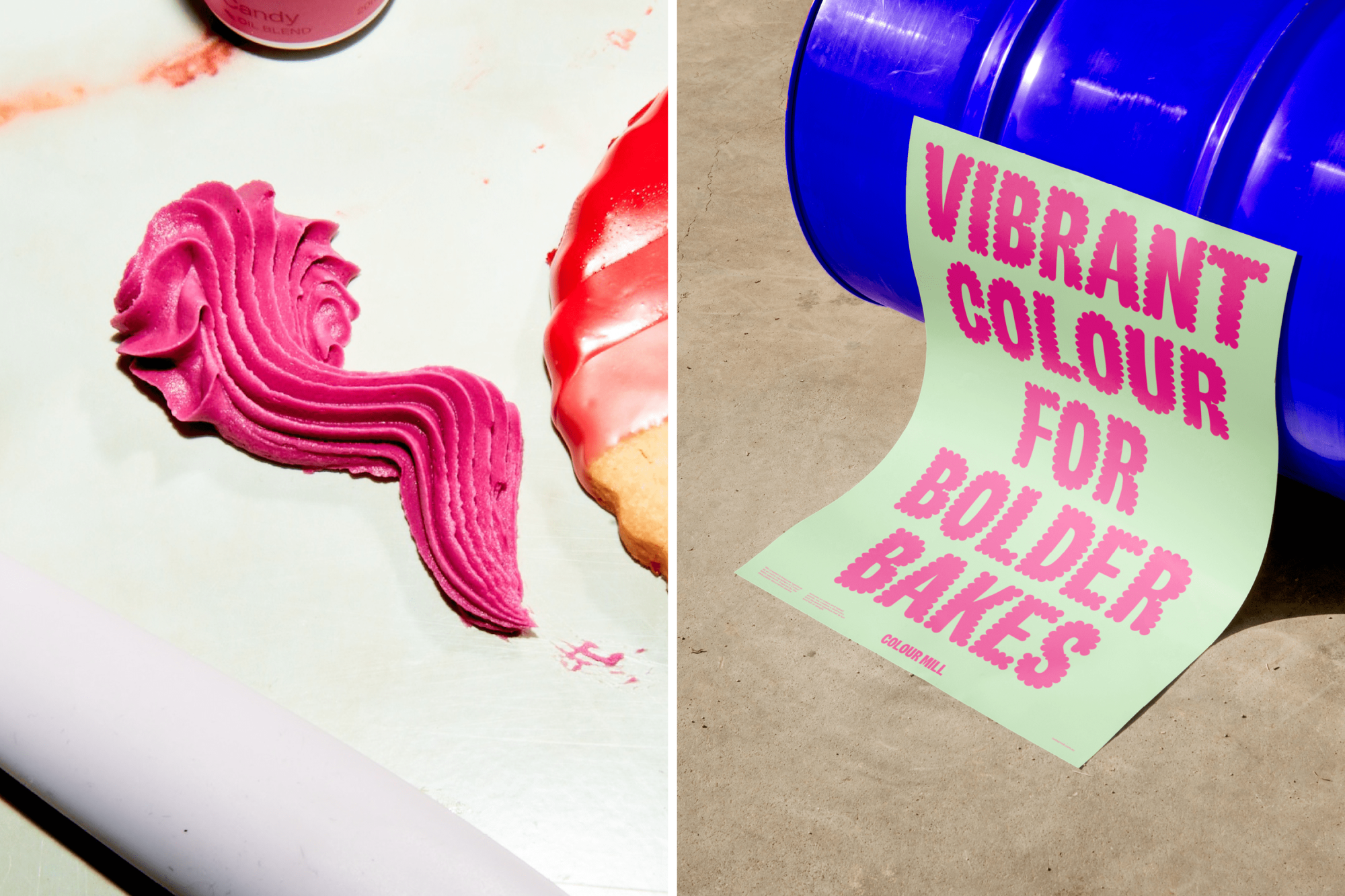 Universal Favourite's rebrand of Colour Mill captures the vibrant soul of  the baking community — The Brand Identity